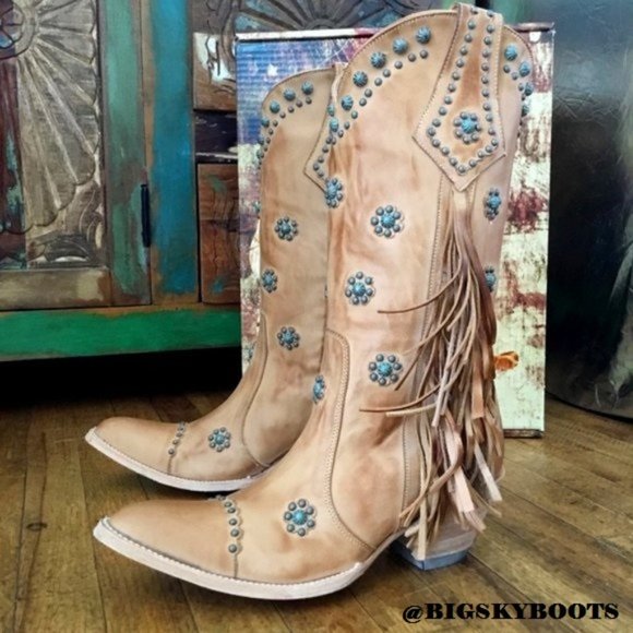 NIB Old Gringo Savannah Straw Fringe (10)